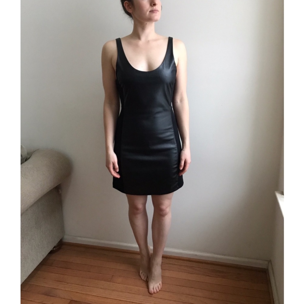 SOLD Free People leather dress